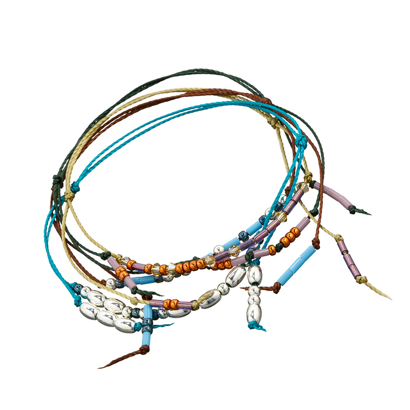 Colour Mix Thread Cord Bracelet