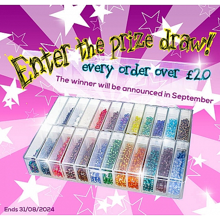 Win The Beadsmith Glass Seed Bead Set - Shop £20+ to Enter