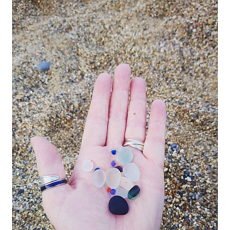 Sea Glass Hunting - A Diary