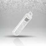 Miyuki Delica Size 11/0 Seed Beads Crystal Luster 7.2g