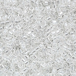 Miyuki Delica Size 11/0 Seed Beads Crystal Luster 7.2g