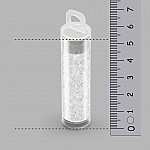 Miyuki Delica Size 11/0 Seed Beads Crystal Luster 7.2g