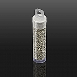 Miyuki Delica 11/0 Beads Frosted Opaque Glaze Grey 7.2g