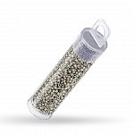 Miyuki Delica 11/0 Beads Frosted Opaque Glaze Grey 7.2g