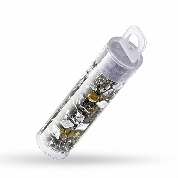 GemDuo 2 Hole Czech Beads (8x5mm) Backlit Menthol 8.5g GemDuo 2 Hole Czech Beads (8x5mm) Backlit Menthol 8.5g