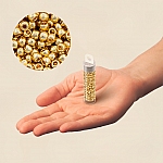 Toho Round 11/0 Seed Bead Metallic 24K Gold Plated 8.2g