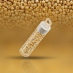 Toho Round 11/0 Seed Bead Metallic 24K Gold Plated 8.2g
