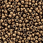 Toho Round Size 11 (2.2mm) Seed Beads Bronze 8.2g Tube