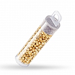Toho Size 8/0 Seed Beads Metallic 24K Gold Plated 10g