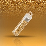 Toho Round Seed Beads 11/0 24K Gold Lined Crystal 8.2g
