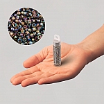 Toho Beads 15/0 Gold Lined Rainbow Black Diamond 8.2g