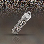 Toho Beads 15/0 Gold Lined Rainbow Black Diamond 8.2g
