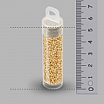 Toho Seed Beads Size 15/0 Metallic 24K Gold Plated 8.2g