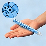Miyuki Square Beads 4mm Opaque Light Blue Frosted 20g