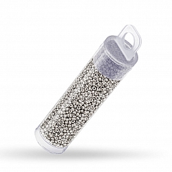 Miyuki Size 15/0 Round Seed Beads Palladium Plated 8.2g