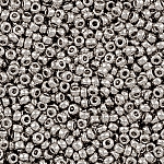 Miyuki Size 15/0 Round Seed Beads Palladium Plated 8.2g Miyuki Size 15/0 Round Seed Beads Palladium Plated 8.2g