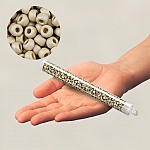 Miyuki 8/0 Beads Duracoat Matte Galvanised Silver 22g