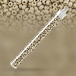 Miyuki 8/0 Beads Duracoat Matte Galvanised Silver 22g