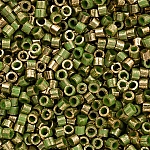 Toho 11/0 Treasures Gilded Marble Green Seed Beads 7.8g