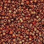 Toho 11/0 Treasure Seed Beads Gilded Marble Orange 7.8g
