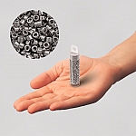 Miyuki Delica Size 11/0 Seed Beads Palladium Plated 8.2g