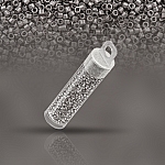 Miyuki Delica Size 11/0 Seed Beads Palladium Plated 8.2g