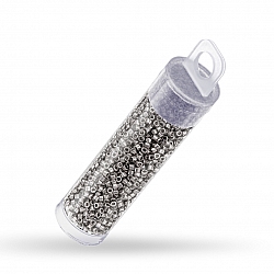 Miyuki Delica Size 11/0 Seed Beads Palladium Plated 8.2g