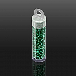 Toho Size 8/0 Seed Beads Silver Lined Dark Peridot 10g
