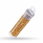 Miyuki Size 15/0 Lined Topaz Yellow AB Seed Beads 8.2g