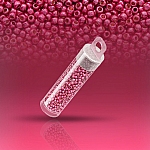 Toho 11/0 Seed Beads PermaFinish Galvanised Orchid 8.2g