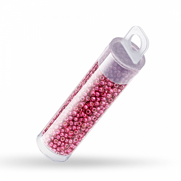 Toho 11/0 Seed Beads PermaFinish Galvanised Orchid 8.2g