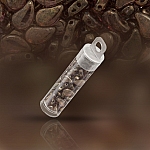 Czech Paisley Duo Beads 8mm Crystal Senegal Brown 8.5g