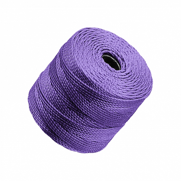 Beadsmith Superlon 0.5mm Bead Cord Purple 77 Yards (70m)