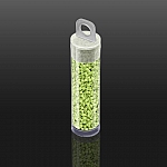 Toho Treasure Tube Seed Beads 11 Opaque Sour Apple 7.8g