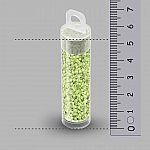 Toho Treasure Tube Seed Beads 11 Opaque Sour Apple 7.8g