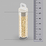 Toho 8 Beads PermaFinish Matte Galvanised Starlight 10g