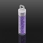 Miyuki Size 15 Seed Beads Sparkle Purple Lined Crystal 8.2g