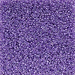 Miyuki Size 15 Seed Beads Sparkle Purple Lined Crystal 8.2g
