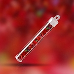 Seed Bead Selection Red Mix Glass Beads 15g Tube