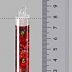 Seed Bead Selection Red Mix Glass Beads 15g Tube