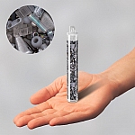Seed Bead Selection Grey/Silver Mix Glass Beads 15g Tube 