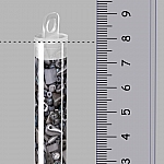Seed Bead Selection Grey/Silver Mix Glass Beads 15g Tube 