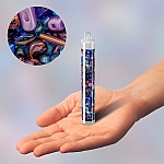 Seed Bead Selection Purple/Blue Mix Glass Beads 15g Tube