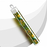 Seed Bead Selection Green/Yellow Mix Glass Beads 15g