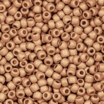 Toho 8 Beads PermaFinish Matte Galvanised Rose Gold 10g