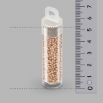 Toho 8 Beads PermaFinish Matte Galvanised Rose Gold 10g