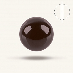 Swarovski 12mm Round Crystal Pearls (5810) Maroon PK1