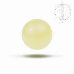 Swarovski 10mm Crystal Pearls (5810) Pastel Yellow PK1