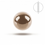 Swarovski 10mm Crystal Pearl Bead (5810) Bronze - PK1