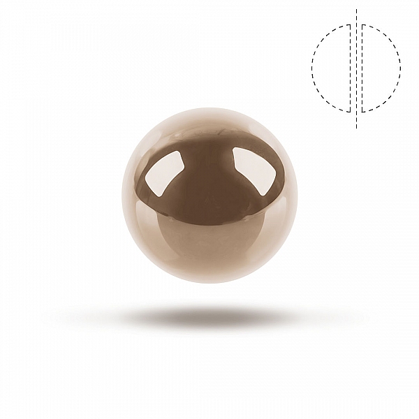 Swarovski 10mm Crystal Pearl Bead (5810) Bronze - PK1